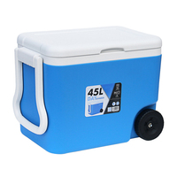 Boîte isotherme pour canettes de bière avec logo personnalisé, en PE, avec poignée, capacité 16L, pour le camping et les activités de plein air