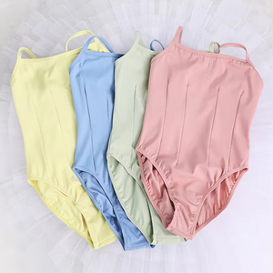 2025 vente en gros fabricant professionnel <span class=keywords><strong>ballerine</strong></span> noire filles justaucorps vêtements de danse - Product Image 1