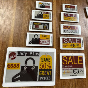 e‑ink esl 2025 new Arrival 4 color electronic 2.9-inch ultra-thin low-power electronic ink screen <b>shelf</b> label for supermarket - Product Image 1