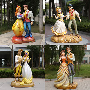 Escultura de Niña de Malvavisco D060, Estatua de Ángel de Gran Tamaño Personalizada, Arte Público para Exhibición en Paisajes, Centros Comerciales, Estatua Moderna de Fibra de Vidrio para Exteriores - Product Image 6