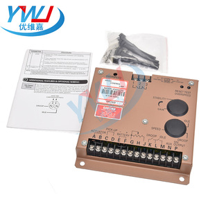 Module de contrôle de vitesse électronique ESD5220 pour composants industriels, carte de contrôle de vitesse pour accessoires de groupe électrogène, livraison immédiate - Product Image 1