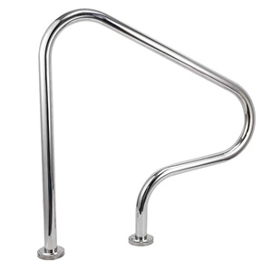 China Custom Made <strong>Removable</strong> Stainless Steel <strong>Swimming</strong> <strong>Pool</strong> <strong>Handrail</strong> for Stair - Product Image 1