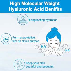 <span class=keywords><strong>Poudre</strong></span> originale d'acide hyaluronique de marque privée OEM matière première de <span class=keywords><strong>poudre</strong></span> naturelle personnalisée pour réparation du visage vente <span class=keywords><strong>en</strong></span> gros - Product Image 5