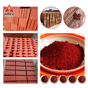 Красный пигмент на основе оксида железа (Fe2O3) марки XUANG для окрашивания асфальтовых покрытий дорог, прямые продажи от производителя, в форме порошка - Product Image 3