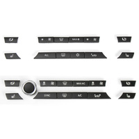 12 pièces voiture climatisation interrupteur ventilateur bouton pour BMW 5 6 7 série F10 F02 F06 GT F07 vent chauffage climatisation capuchon
