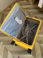 Valise trolley Hinomoto en néoprène ultra-légère et silencieuse de 28 pouces, grande capacité extensible, exportée du Japon