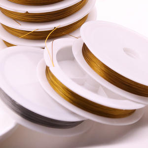 Tono argento perline filo 0.3/0.35/0.45/0.5/0.6mm rivestito filo di acciaio inossidabile coda di tigre per la creazione di gioielli - Product Image 3