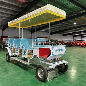 Carruaje de exhibición europeo, carroza real para bodas, carro de pasajeros para parques y turismo - Product Image 3