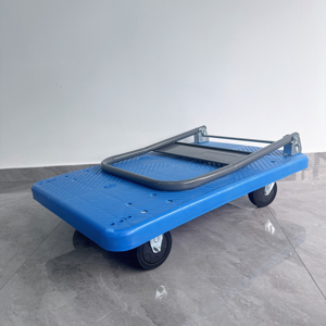 Xe Tải Một Tay Giá Rẻ Trung Quốc Xe Đẩy Nhựa Gấp Được Dùng Trong Các Nhà Máy Và Trường Học - Product Image 1