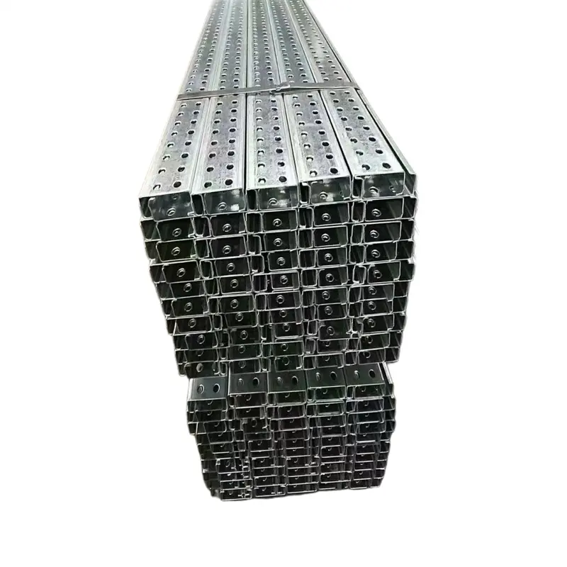 अनुकूलित स्टील प्रोफाइल G550 Galvalume स्टील धातु संवर्धन Drywall के सी चैनल स्टील