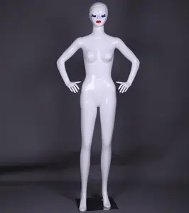 Shining star display CN HEB alien abstract female display mannequin for store plastic female full body manneuqin