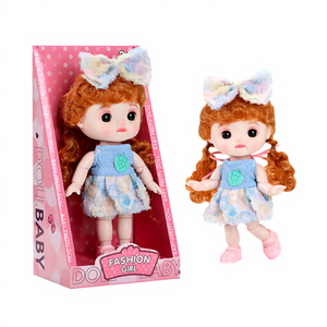 Nouvelle poupée de mode mignonne en bambou de 23 cm pour bébé, avec robe, pour le commerce extérieur - Product Image 4