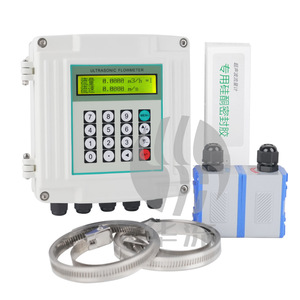 Ultrasonic Flow Meter HLTUF200 DN15-DN6000 Clamp-On For Water Seawater Pure Water Measurement - Product Image 1