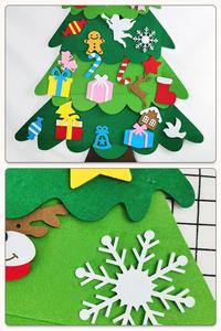 Decorazione Natalizia Personalizzabile in Feltro con Nome, Ornamento Unico per Albero <span class=keywords><strong>di</strong></span> <span class=keywords><strong>Natale</strong></span>, Regalo per Amanti del <span class=keywords><strong>Natale</strong></span> - Product Image 3