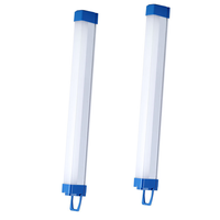 Hochwertige 20W 40W 60W Notfall-Outdoor-Lade-Campinglampe Heim-USB Tragbare Wiederaufladbare LED-Röhrenbeleuchtung Kunststoff 3H