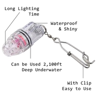 Lampes LED de pêche en eau profonde à clignotement sous-marin pour bateaux et rives nocturnes