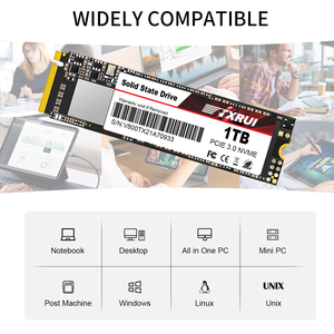 SSD M.2 NVMe โซลิดสเตทไดรฟ์ 250GB 500GB 1TB 2TB ราคาขายส่ง ฮาร์ดไดรฟ์ภายในแบบ SSD TLC 3D NAND Flash - Product Image 4