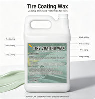 Cire de revêtement pour pneus de voiture 4L, spray brillant pour pneus, protection UV, soin longue durée, liquide de detailing
