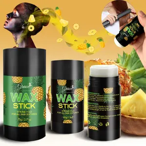 New Arrival Non-greasy Edge Control Hair Finishing Slick Pineapple Scented No Flaking Strong Hold Travel Size Hair Wax Stick