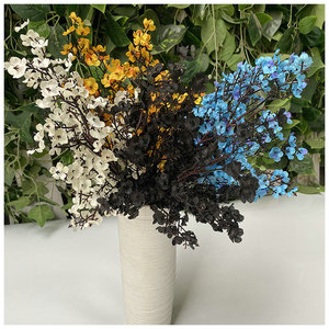 Flores Artificiales de Paniculata Multicolor de Tallo Único de 50 cm para Decoración del Hogar, Oficina y Bodas - Product Image 2