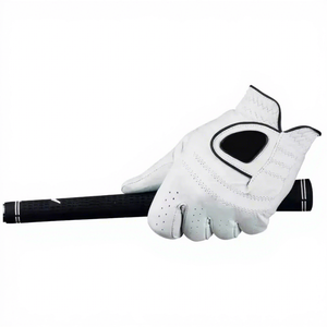 MUDASSAR SPORTS Gants de golf en tissu blanc imperméables pour la main gauche, fermeture à boucle, pour hommes, usage décontracté, antidérapants - Product Image 6
