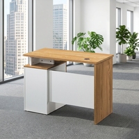 Bureaux d'étude modernes en bois pour petits bureaux, avec tiroirs, pour managers, patrons, PDG - Ensemble de mobilier de bureau - Personnalisation d'usine - Vente en gros