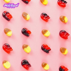 Caja de Dulces Suecos Mixtos: Pequeños Ovalados, <span class=keywords><strong>Calaveras</strong></span>, Sabor Toffee Agridulce, Gomitas Suecas Masticables - Product Image 2