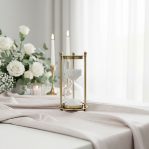 Vintage Metal Hourglass Custom Logo <strong>Sand</strong> <strong>Timer</strong> 1-60 Minutes Glass <strong>Sand</strong> Clock with Customized <strong>Sand</strong> Color for Home Office Decor - Product Image 3