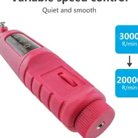 Machine à ongles électrique professionnelle rechargeable Kaimanrui 30000 tr/min pour manucure et polissage de gel – Sourcing B2B