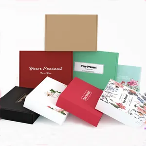 OEM Coated paper handmade paper packaging box printing for shopping