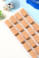 Caramelos Duros en Forma de Cubo con Sabor a Coco Fresco, Certificados Halal, Aptos para Niños, Fabricante Chino, Venta al Por Mayor
