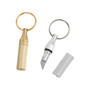 Dr. Giant Keychain Engraving Knife Stainless Steel Blade 58mm Length Mini Carving Tool For Diy Package Opening - Product Image 2
