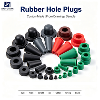 Bouchon en caoutchouc sur mesure, dureté Shore 30-80A, résistant à l'huile et aux hautes températures, en silicone VMQ, pour masquage et protection automatiques lors de la peinture en poudre
