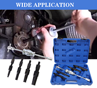 Ensemble d'outils de réparation et de démontage de roulements intérieurs automobiles, marteau, extracteur de roulements aveugles, kits d'extracteurs de roulements de roue, outil d'extraction de roulements