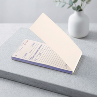 Libro de Recibos de Entrega de 3 Partes con Logotipo Personalizado, Libro de Facturas de Papel Autocopiativo de 2 Partes, Menú de Restaurante, Formulario de Pedido de Venta, Libro de Facturas Fiscales A6