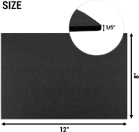 Protège-planchers auto-adhésifs pratiques pour parquet, coussinets découpables pour pieds de meubles (lit, chaise, canapé, table)