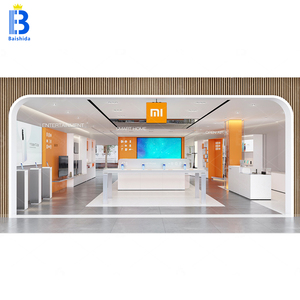 Thiết Kế Nội Thất Tùy Biến Trang Trí Điện Thoại Di Động Cửa Hàng Hiển Thị Tủ Điện Thoại Cửa Hàng Thiết Kế - Product Image 1