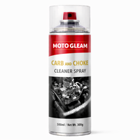 Nettoyant Carburateur Haute Performance 300g en Spray 500ml MOTOGLEAM – Dissolvant Rapide de Dépôts de Carbone pour Boîtier Papillon et Starter