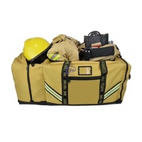 Sac de transport pour équipement de pompier, personnalisé, durable, grande capacité, imperméable, robuste, avec bandes réfléchissantes, pour entraînement extérieur