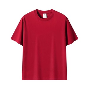 Ling26 - T-shirt à épaules tombantes, design oversize, vintage, tricoté épais, respirant et léger - Product Image 1