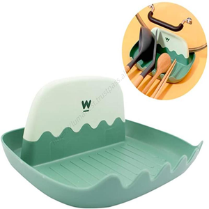 Support de rangement de cuisine C195 en gros pour fourchettes, spatules, cuillères, couvercles de casseroles et ustensiles de table en plastique - Product Image 1