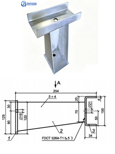 Système de garde-corps routier pour centrale électrique en haute montagne, poutre et poteau en acier Q355 galvanisé à chaud GOST 26804 EN1317 - Product Image 5