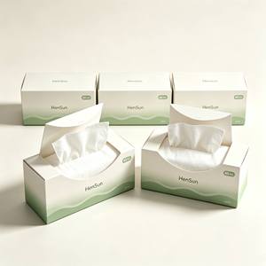 Facial Tissue Paper Box 3 Ply Eco-friendly Ultra Soft Cotton Home Use Customized Daily Care - Product Image 5