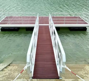 Dock flottant marin en aluminium de haute qualité OEM pour marinas - Product Image 1