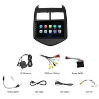 Autoradio Android 10 pour Chevrolet Aveo 2011 2012 2013 2014 2015, navigation GPS, lecteur multimédia DVD, autoradio stéréo