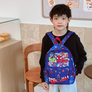 Mignon dessin animé <span class=keywords><strong>Marvel</strong></span> Spider Man sac à dos téléphone Snack jouets stockage enfants sac à dos Anti-perte étudiant cartables sacs personnalisés - Product Image 2