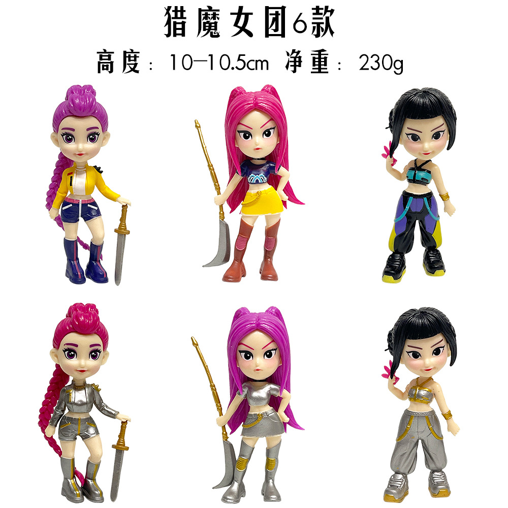 6 models of demon slayer group (unboxing and assembly)