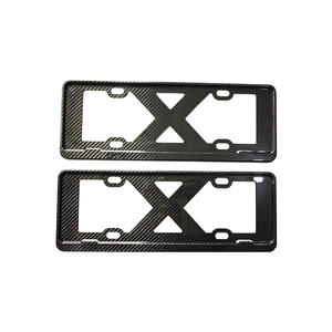 Modification de voiture 2011-2023, état neuf, plaque d'immatriculation, pare-chocs avant en fibre de carbone pour Cayenne Macan Panamera 718 <span class=keywords><strong>911</strong></span> - Product Image 1