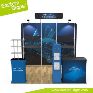 10*10 étagères de stand de salon d'exposition avec logo personnalisé - Product Image 2
