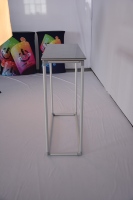 Portable exposition tension tissu aluminium promotion affichage comptoir table salon comptoir